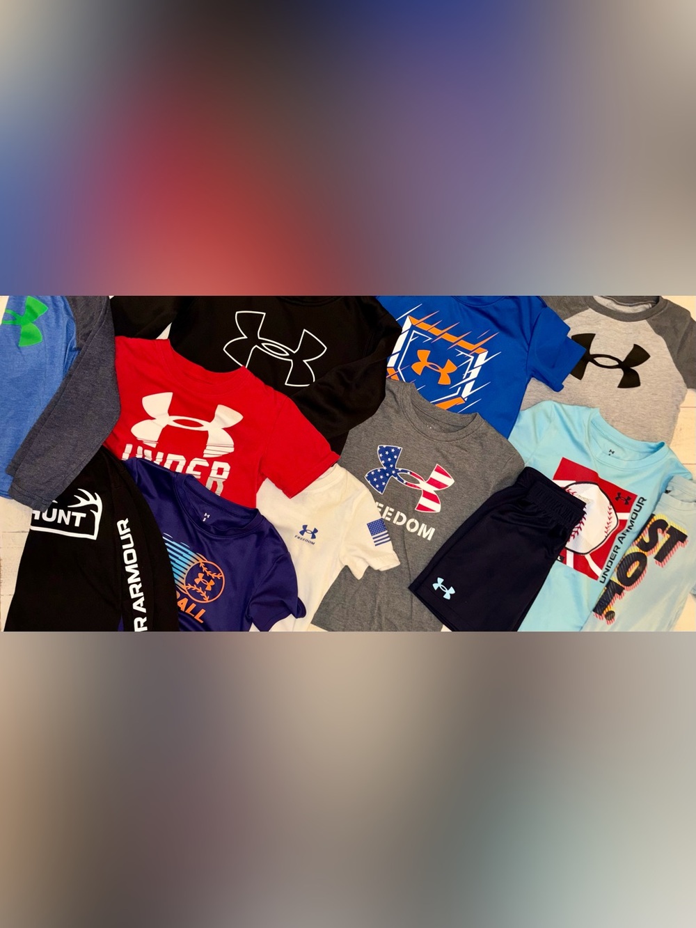 Under Armour Kids' 12-Pack Active T-Shirts, Hoodie & Shorts - Assorted Colors